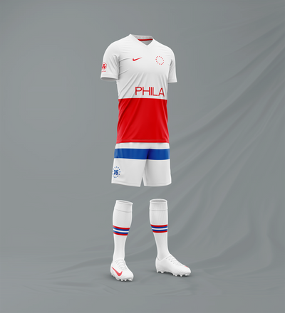 Philadelphia 76ers Concept Soccer Kits