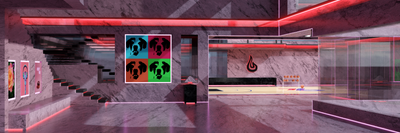 Open Court Concept Basketball Gym