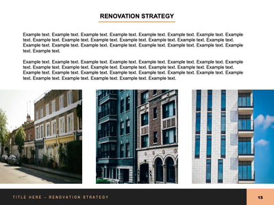 TLC Real Estate Presentation Deck Design
