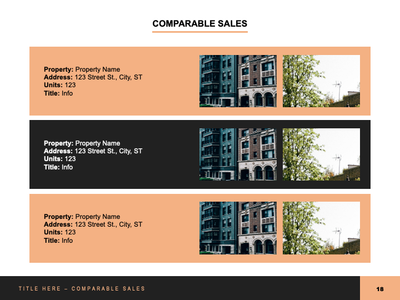 TLC Real Estate Presentation Deck Design