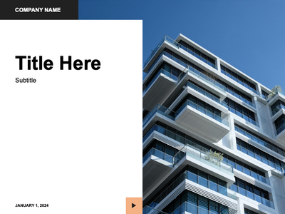 TLC Real Estate Presentation Deck Design
