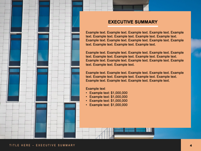 TLC Real Estate Presentation Deck Design