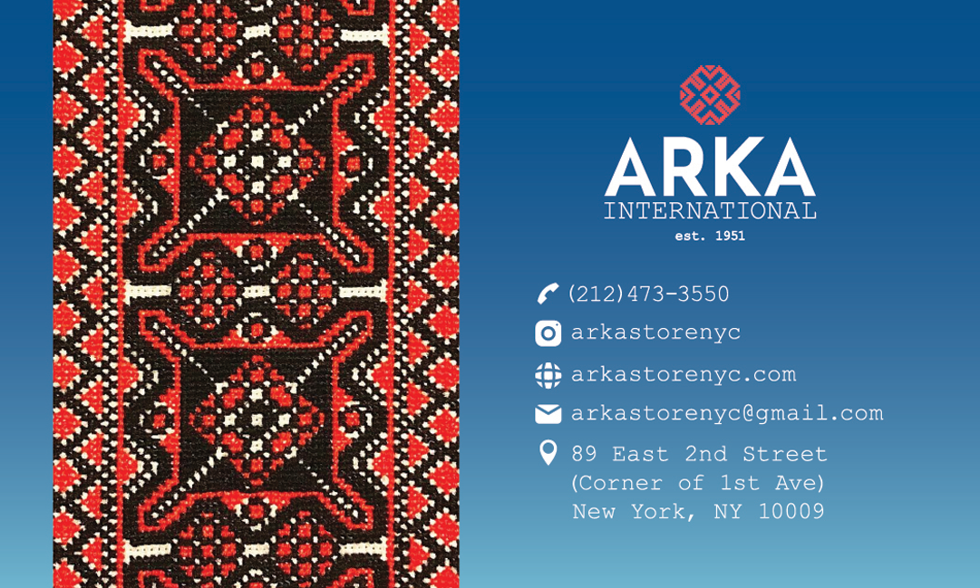ARKA International Business Card