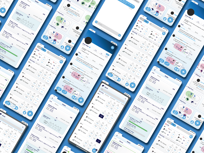 Gallop Social Mobile App UI & Prototype
