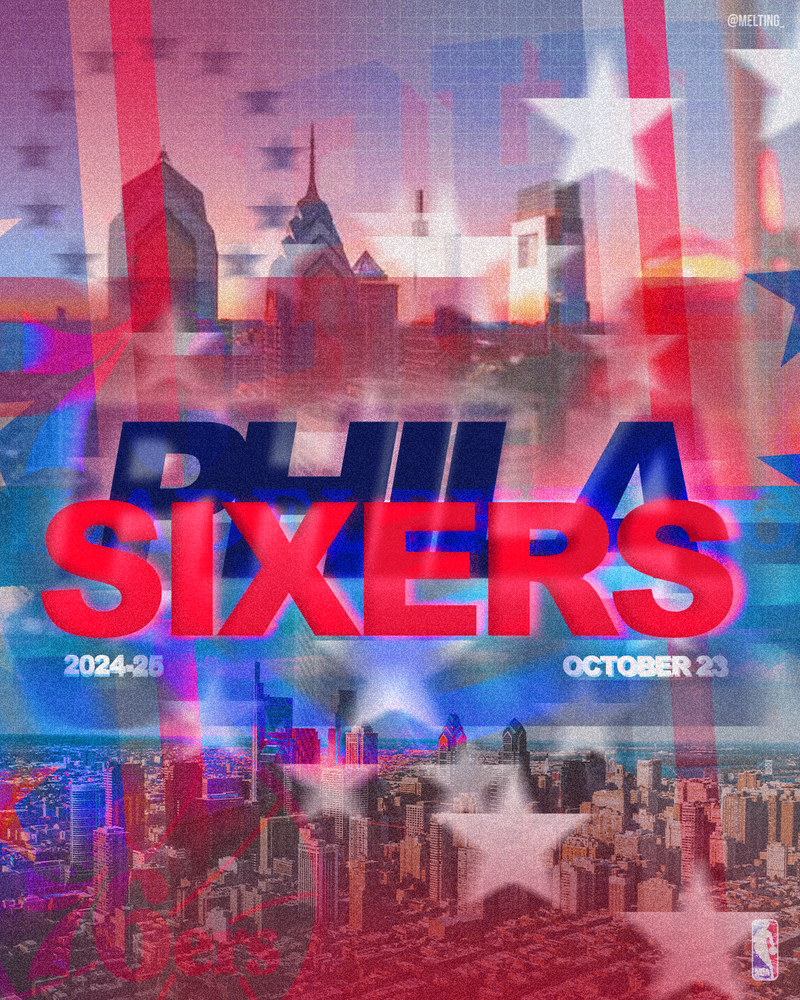 2024-25 76ers Season Opening Motion Graphic